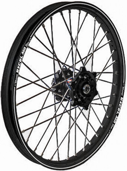 Dubya Front Wheel 1.85 X 19 Black Hub Black Rim 56-3167Bb