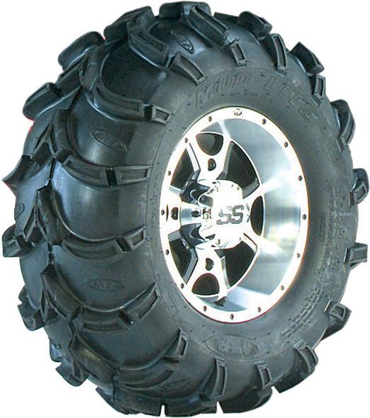 Itp Mud Lite Xl Wheel Kit Ss108 Bl Ack 26X10-12 41418L