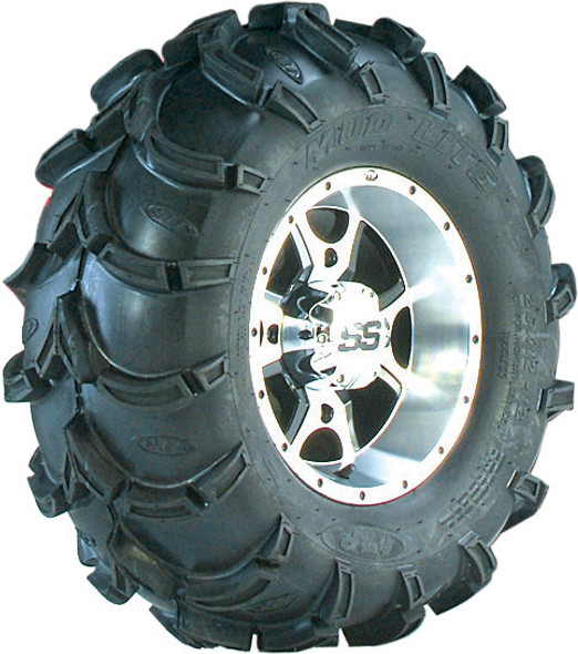 Itp Mud Lite Xl Wheel Kit Ss108 Bl Ack 26X10-12 41418R