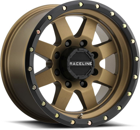 Raceline 935Bz-Defender Wheel 17X9 Roxor Bolt Pattern 5X5.5 935Bz-79055-12