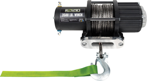 Cycle Country 3500 Lb Winch Synthetic Rope 25-9355