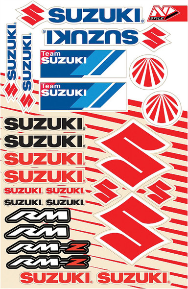 N-Style Suzuki Universal Decal Kit V4 N30-1050
