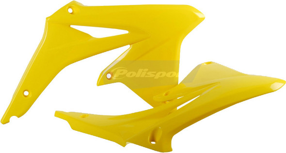 Polisport Radiator Shrouds Yellow 8412500001