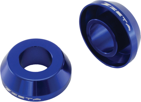 Zeta Fast Rear Wheel Spacers Blue Ze93-2416