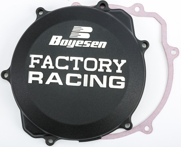 Boyesen Factory Racing Clutch Cover Black Cc-32Ab