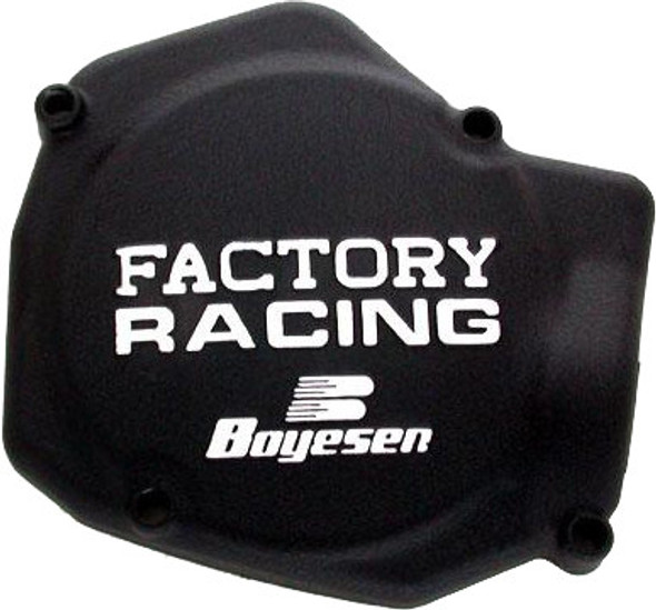 Boyesen Factory Racing Ignition Cover Black Sc-01Ab