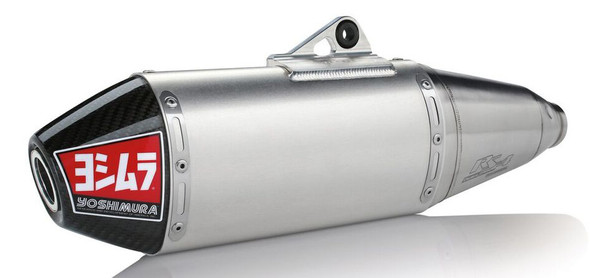 Yoshimura Rs-4 Header/Canister/End Cap Exhaust Slip-On Ss-Al-Cf 242902D321