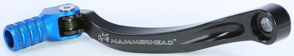 Hammerhead Cnc Shift Lever W/Knurled Tip Black/Blue +5Mm 01-0763-04-20