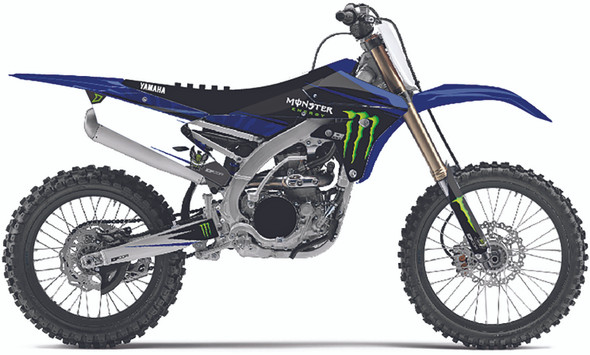 D-Cor Monster Energy Complete Graphic Kit White Background 20-50-129