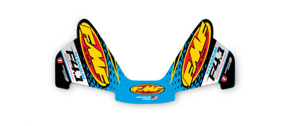 FMF 4.1 Titanium Rct Wrap Decal 14819