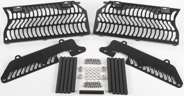 Unabiker Radiator Guard (Black) 13Ktm2Stk-K