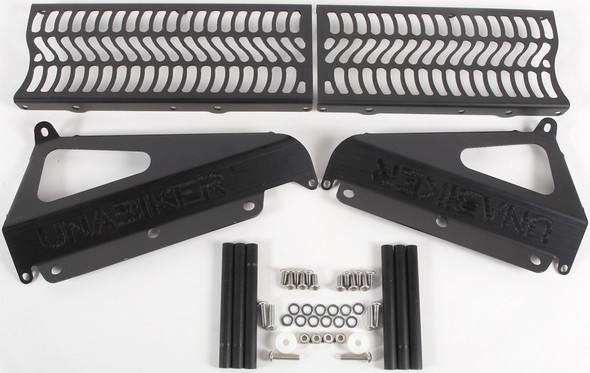 Unabiker Radiator Guard (Black) Ywr45012-K