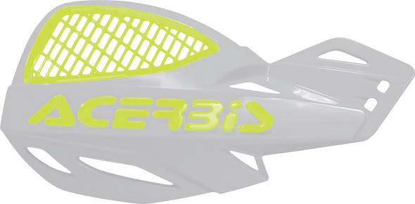 Acerbis Uniko Vented Handguards White/Fluorescent Yellow 2072675331