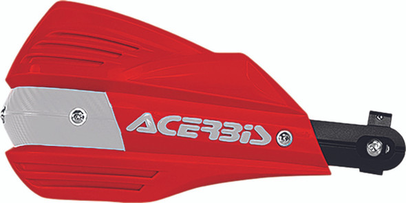 Acerbis X-Factor Handguards (Red/White) 2374191005