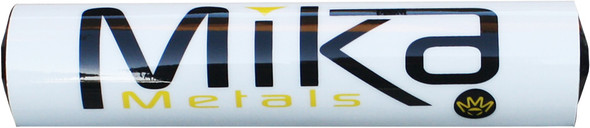 Mika Metals Bar Pad Injection Molded 9.75" Big Bike Wht White