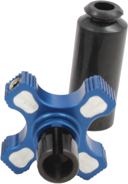 Works Elite Perch Thumbwheel Assembly W/Hot Start (Blue) 16-840