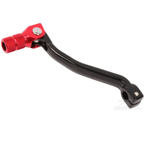 Zeta Forged Shift Lever Red Hon Ze90-4012