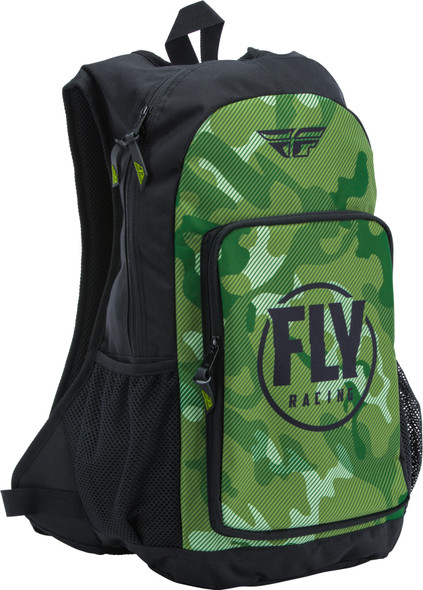 Fly Racing Jump Pack Backpack Green/Black Camo 28-5207