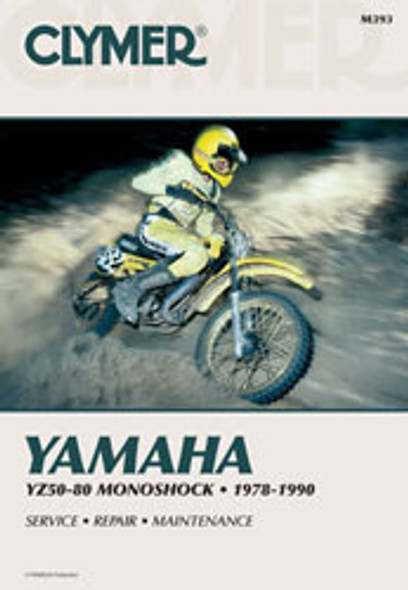 Clymer Repair Manual Yam Yz50-80 Cm393