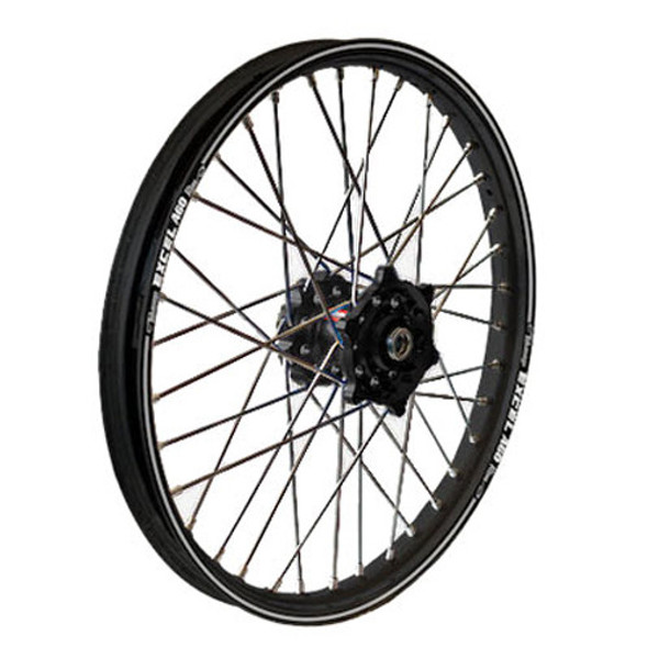 Dubya Front Wheel 1.40 X 14 Black Hub Black Rim 56-3160Bb