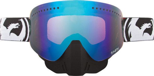 Dragon Nfx Snow Goggle Overlap W/Blue Steel Lens 722-1551