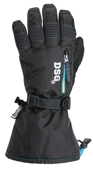 DSG Craze Glove Sm Black/Blue 97292