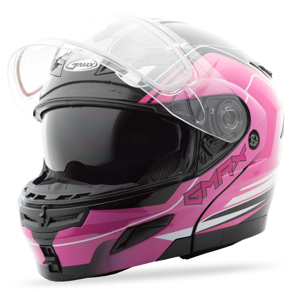 Gmax Gm-54S Modular Helmet Terrain Black/Pink S G2546404