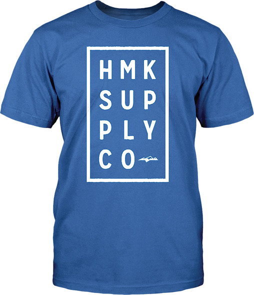 Hmk Boxed Tee Blue 2X Hm2Sstboxbl2X