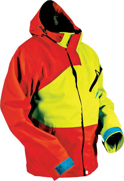 Hmk Hustler 2 Jacket Red/Yellow 2X Hm7Jhus2Ry2X