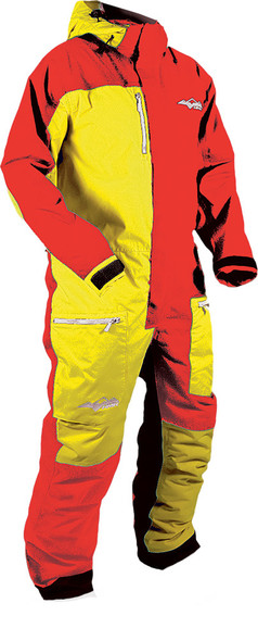 Hmk Special Ops 1Pc Suit Red/Yello M Hm7Suit2Rym