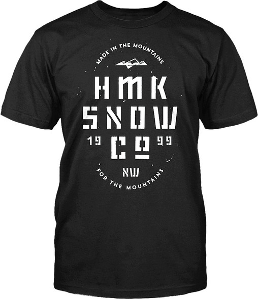 Hmk Stencil Tee Black X Hm2Sststebx