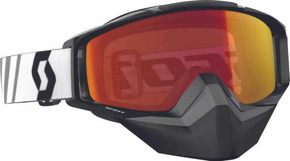 Scott Tyrant Sno-X Goggle Black Illuminator Red Chrome Lens 246438-0001310