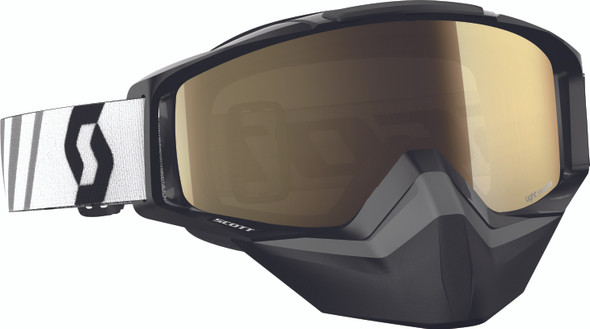 Scott Tyrant Sno-X Goggle Black L.S. Bronze Chrome Lens 246438-0001245