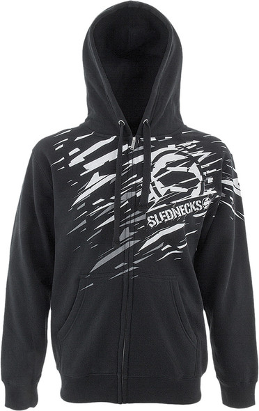 Slednecks Eternity Zip Up Black 2X 512716