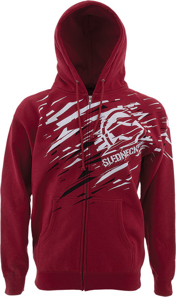 Slednecks Eternity Zip Up Red 2X 512726