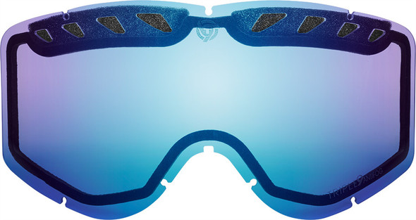 Triple 9 Saint Goggle Replacement Lens (Blue Mirror/Blue) Skg-27 Lens Blu/Blu