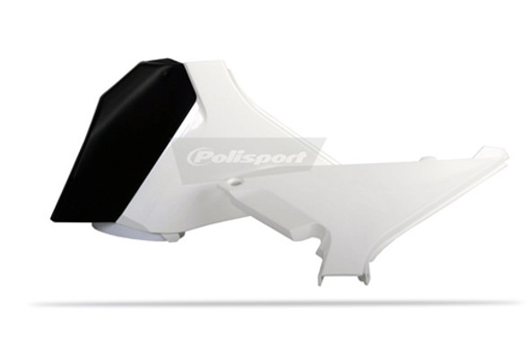 Polisport Air Filter Box Cover Ktm 125/250 Sx White Ktm 8403000001