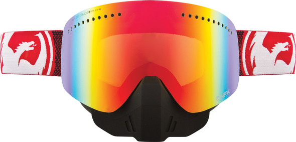 Dragon Nfx Snow Goggle Fade Red W/Red Ion Lens 722-1912