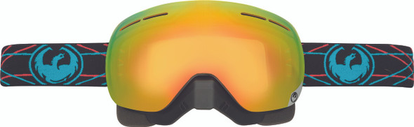 Dragon X1S Snow Pinned W/Yellow Red /Extra Yellow Red Ion Lens 722-1954