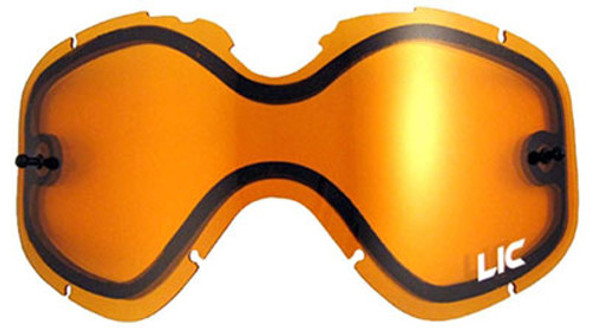 Liquid Image Impact/Summit Dual Lens W/Tear Off Pins (Amber) 615