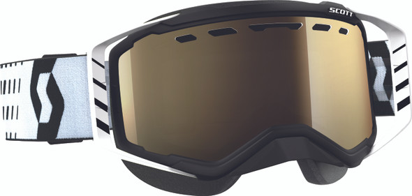 Scott Goggle Prospect Snow Blk/Wht L/S Bronz Chrome Lens 262581-1007245