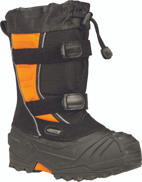 Baffin Youth Eiger Boots Black/Orange Sz 08 Epic-J001-Bak-8