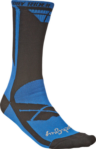 Fly Racing Factory Rider Socks Blue/Black L-X 350-0321L