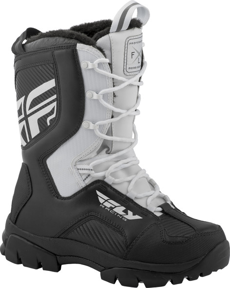 Fly Racing Marker Boots Black/White Sz 11 361-97411