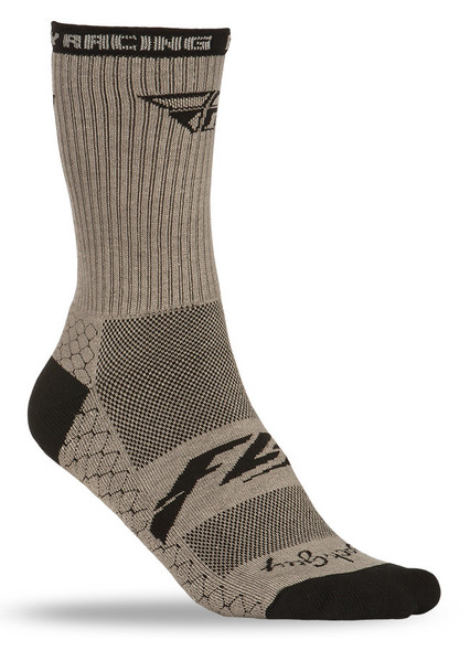 Fly Racing Pro Lite Socks Grey S/M 350-0336S