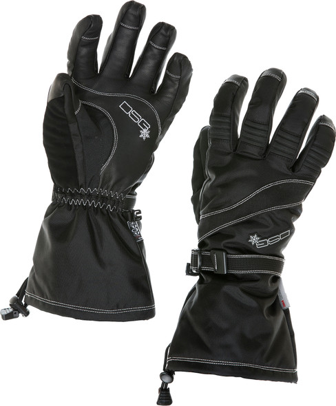 DSG Trail Gloves Black Lg 51290
