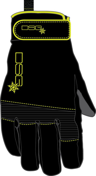 DSG Versa Style Gloves Yellow Md 98865