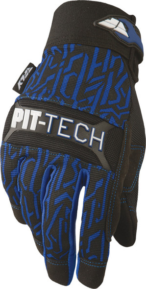 Fly Racing Pit Tech Pro Gloves Blue Sz 10 365-05110