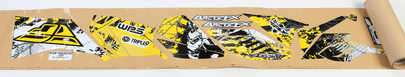 Arcticfx Hood/Side Bombsquad Yellow S-D Xm 04-3-31-32-07