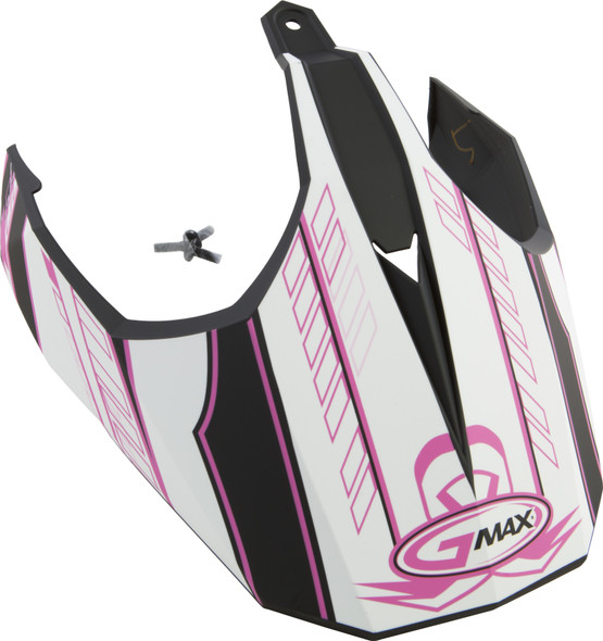 Gmax Gm-11 Helmet Visor W/Screws Pink Ribbon G011048